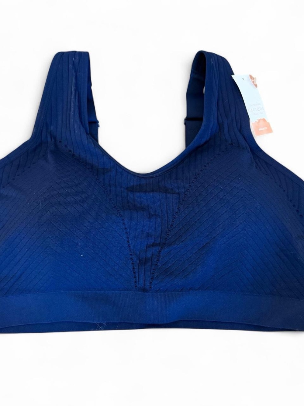 Cacique Deep Blue Wireless Seamless Comfort Bra